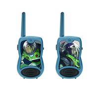 Lexibook, Buzz Lightyear, Talkie-Walkies 200m, Gioco di Comunicazione per Bambini, 2 canali di Comunicazione, Clip Cintura, a Pile, Grigio, TW12LY