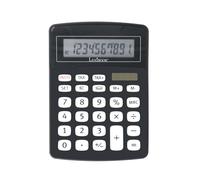 Lexibook Calculadora con conversor Euro,Alimentación Doble, Nero, EL226LXB