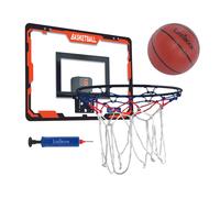Lexibook, Canestro interattivo, Contatore di punti, Effetti sonori, Pallacanestro, pompa inclusa e kit di installazione incluso, JG920