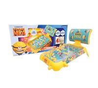 Lexibook, Cattivissimo Me, Flipper elettronico da Tavolo, Gioco d'azione e di riflessi per Bambini e Famiglia, Schermo LCD, Effetti Luminosi e sonori, Giallo/Blu, JG610DESLXB