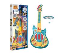 Lexibook, Cattivissimo Me, Minions, Chitarra Elettronica con Microfono e Occhiali per cantare con Stile, 2 modalità di Riproduzione, Canzoni Demo, Effetti Luce, Giallo/Blu, K260DESLXB