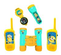 Lexibook Minions - Avonturiersset voor kinderen, Walkie-Talkies, Verrekijkers, K