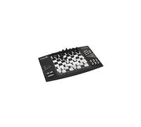Lexibook Chessman Elite, Gioco, Computer di Scacchi interattivo, 64 Livelli di difficoltà, LED, Alimentato a Batteria o Adattatore 9V, Bianco/Nero, No Color, 2 giocatori