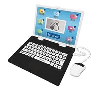 Lexibook, Computer portatile educativo bilingue Inglese/Francese, 124 attività di lingua, scrittura, matematica, logica, musica e giochi, ragazzi e ragazze, JC498i1LXB