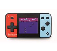 Lexibook Console di gioco portatile Cyber Arcade Pocket 150 giochi, schermo LCD a colori da 1,8 pollici (4,5 cm), videogiochi per adolescenti, blu / rosso, JL1895LXB