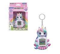 Lexibook, Console My Best-E Licorne con schermo LCD e portachiavi, Rosa, JLMBUNI