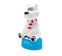 LEXIBOOK - Contatore di storie 3D dellorso - con luce notturna, musica e variazione di colore 17 cm (francese)