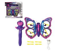 Lexibook, Crosslander Butterfly, La mia farfalla volante telecomandata, Volo multidirezionale fino a 12 km/h, Loopings, Telecomando con 2 modalità di controllo, Effetti sonori e luminosi, Rosa, RCBUT