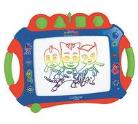 Lexibook CRPJM600 - Lavagnetta da Disegno PJ Masks, 4 Tipi di stampi magnetici, Maniglie, Blu/Verde/Arancione