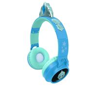 Lexibook, Frozen, Cuffie 2-in-1 wireless e cablate con tiara, suono di alta qualità limitato a 85 dB, effetti luminosi, pieghevoli, regolabili, ricaricabili, HPBT015FZ