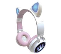 Auricolare 2 in 1 con orecchie di gatto per ascoltare la tua musica wireless in Bluetooth 5.0
