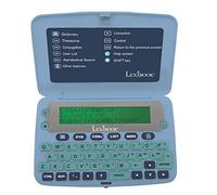 LEXiBOOK D650EN Dizionario inglese, definizioni, thesaurus, grammatica, correttore ortografico fonetico, a batteria, Blu/Grigio