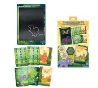 Lexibook, Dinosauri Tablet per Imparare e disegnare E-Ink Multicolore da 11 Pollici, Schermo sensibile alla Pressione, Stencil e Stilo, Blocco cancellazione, Design Ultraleggero, Verde/Blu, CRT10DINO