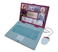 Lexibook Disney Frozen 2 - Computer Portatile educativo bilingue francese/inglese-124 attività per Divertimento e apprendimento interattivo-Matematica, Logica, Musica, Orologio - JC598FZi1