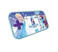 Lexibook Disney Frozen Elsa Console di Gioco Portatile Compact Cyber Arcade, 150 Giochi, LCD, Batteria, Blu, JL2367FZLXB
