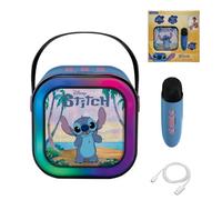 Lexibook, Disney, Karaoke con Microfono Wireless, Blu, BTC020DLXB