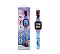 Lexibook, Disney La Regina delle Nevi, Orologio Bluetooth con Schermo a Colori Frozen con Fotocamera e Memoria da 8 GB, Blu, DMW071FZ