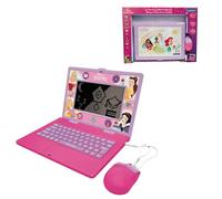 Lexibook, Disney Principesse, Computer Educativo Bilingue FR/en, Giocattolo per Bambini con 124 attività, JC598DPi1LXB
