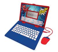 Lexibook Disney Spiderman-Computer Educativo Bilingue Francese/Olandese- 3 Plus, Ragazze Giocattolo con 124 attività per Imparare, Divertiti e Giocare Piano-Rosso/Blu, JC598SPi10