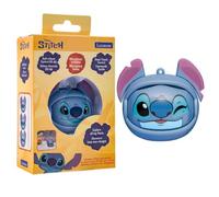 Lexibook, Disney Stitch Auricolari Bluetooth in-Ear, HPBT06DLXB | Auricolari Disney Stitch con indicatori LED, controlli touch, microfono, ricarica USB-C e 3-4 ore di ascolto
