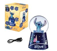 Lexibook, Disney Stitch, Cassa Bluetooth Palla di Neve Stitch, Blu, SBS10D