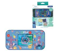 Lexibook - Disney Stitch - Console Cyber Arcade portatile compatta, 150 giochi, schermo LCD a colori, funzionamento a batteria, JL2367D
