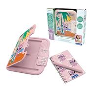 Lexibook, Disney Stitch, diario elettronico Angel con Penna e quaderno Inclusi, interattivo, Password, funzioni Divertenti, Effetti sonori, Blu/Rosa, SD50D1