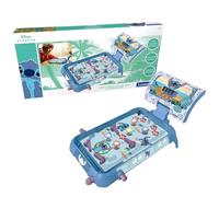Lexibook, Disney Stitch, Flipper elettronico da Tavolo, Gioco d'azione e di riflessi per Bambini e Famiglie, Schermo LCD, Effetti Luminosi e sonori, Blu, JG610DLXB