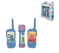 Lexibook, Disney Stitch, Kit avventuriero Stitch con walkie Talkie e Torcia Bussola, Blu, RPTW10DLXB