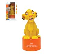 Lexibook Lexibook-NS01AN, Disney Il Re Leone, Notturna Simba con Altoparlante per la cameretta dei Bambini, Luce soffusa, a Batteria, Colore Giallo/arrancione, Taglia Unica, NS01AN