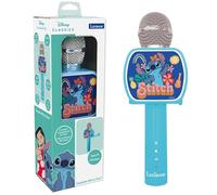 Lexibook, Disney Stitch, Microfono Bluetooth® con Funzione di Cambio Voce, Altoparlante Integrato, Supporto per Telefono Incluso, Blu, MIC240DLXB