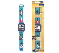 Lexibook, Disney Stitch, Orologio Digitale, Display 12 Ore o 24 Ore, Blu, DMW060DLXB