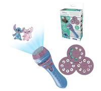 LEXIBOOK LTC050D Disney Stitch, Torch Light and Projector with 3 Discs, 24 Image