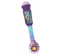 Lexibook, Microfono Disney Wish per Bambini, Giocattolo Musicale, Altoparlante Incorporato, Effetti Luminosi, Presa Aux-in, Viola, Colore, Medio, MIC90WI