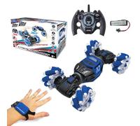 Lexibook, Extreme Crosslander, Auto telecomandata Fuoristrada, Fino a 12 km/h, Effetti Luminosi, Telecomando e Braccialetto di Controllo gestuale Inclusi, Musica, Ricaricabile, RC50LXB