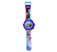 Lexibook - Frozen 2 Schermo Digitale per Orologio a proiezione Regolabile - 20 Immagini Elsa, Anna e Olaf - per Bambini/Ragazze - Blu e Viola - DMW050FZLXB
