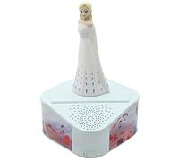 Lexibook, Frozen, Altoparlante con statuetta luminosa, Bluetooth 5.0, porta USB/USB Tipo C, bianco/blu, BTD80FZ