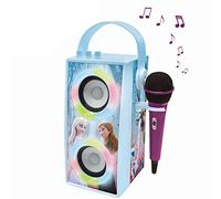Lexibook Disney Frozen Altoparlante Bluetooth portatile con microfono ed effetti di luce
