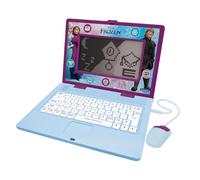 Lexibook, Frozen Bilingue e Pedagogico Computer Portatile Tedesco/Inglese, Giocattoli Bambini, 170 Attività per Imparare, Giochi e Musica, Grande Schermo Viola/Blu, JC599FZi3LXB