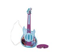 Lexibook Disney Frozen chitarra elettronica illuminata con microfono Occhiali con microfono Melodies plug per MP3 blu/viola K260FZ