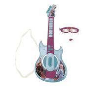Lexibook Disney Frozen chitarra elettronica illuminata con microfono Occhiali con microfono Melodies plug per MP3 blu/viola K260FZ