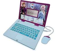 Lexibook, Frozen Computer Educativo Bilingue Francese/NERLANDEI, Giocattolo Bambini con 124 attività per Imparare, Divertirsi e Giocare Pianoforte, Blu/Viola, JC598FZi10