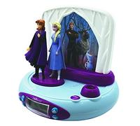 LEXIBOOK Disney The Ice Queen Projection Alarm Clock