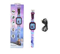Lexibook, Frozen, Orologio selfie, touch screen HD, fotocamera 720p, lettore MP3, altoparlante incorporato, dittafono, contapassi, 5 giochi DMW070FZ