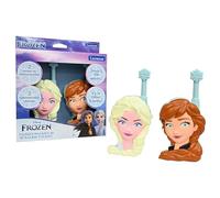 Lexibook, Frozen, Walkie-Talkie 3D Frozen, Portata di 500m, 2 Canali di Comunicazione, Clip da Cintura, Blu, TW18FZ