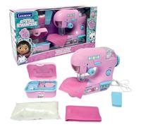 Lexibook, Gabby's Dollhouse, Macchina da cucire con accessori, luce e pedale, gioco di ruolo, gioco di design di moda, rosa, SW100GDH
