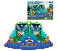 Lexibook, Gioco di calcio elettronico con effetti luminosi e sonori per 2 giocatori, Blu/Verde, JG945