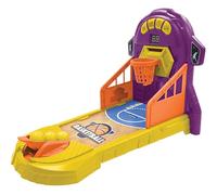 Lexibook, Gioco di Basket elettronico, Effetti sonori e Luminosi, Pannello Mobile, 3 Livelli di difficoltà, da 1 a 4 Giocatori, Viola/Giallo, JG910LXB