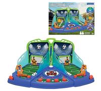 Lexibook, Gioco di calcio elettronico con effetti luminosi e sonori per 2 giocatori, Blu/Verde, JG945