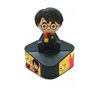 Lexibook- Portable Speakers Warner Harry Potter Altoparlante, Statuetta Luminosa, Bluetooth 5.0, Porta USB Tipo C, Nero/Giallo, Colore